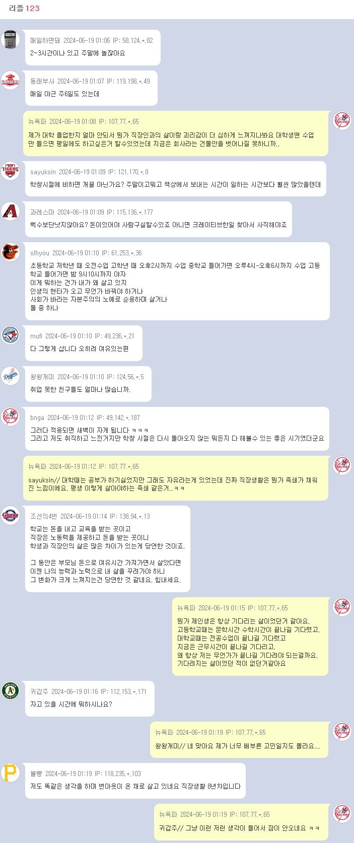 취업한지 2주된 사회초년생의 고민..