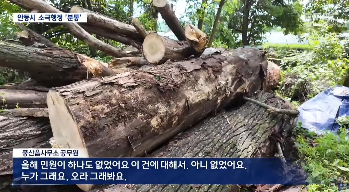 구라치다가 취재가 계속되자 인정하는 공무원