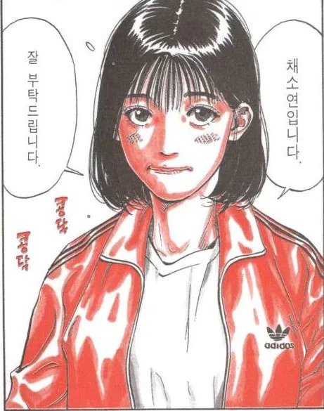 슬램덩크 채소연 코스프레한 장원영