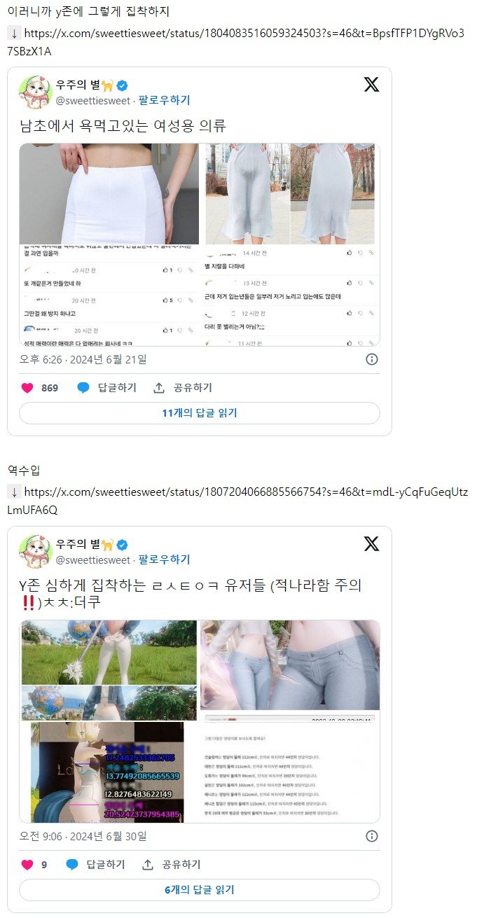 로스트아크 여캐 Y존 때문에 난리난 더쿠 ㄷㄷ