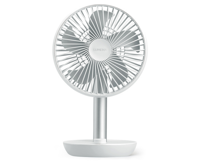 루메나 탁상용 무선 선풍기 FAN STAND 3Z, FAN-STAND3Z, 스카이 화이트