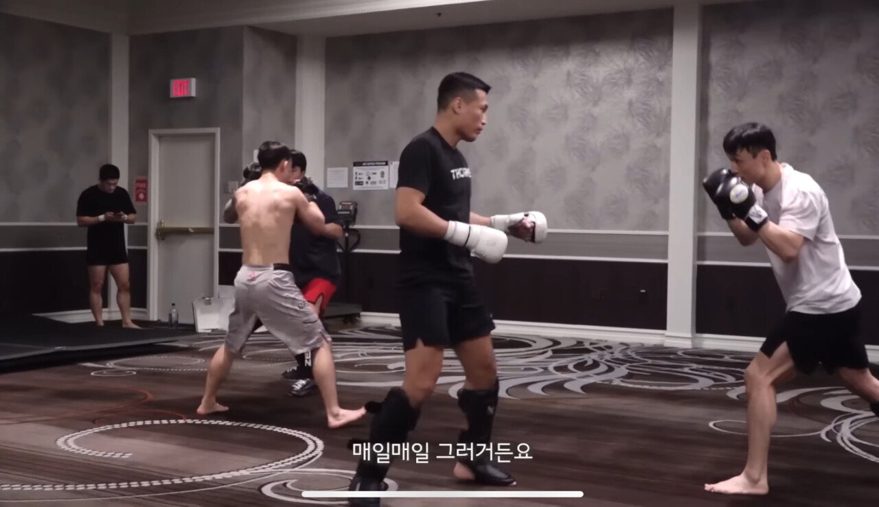 최두호가 말하는 코치 정찬성