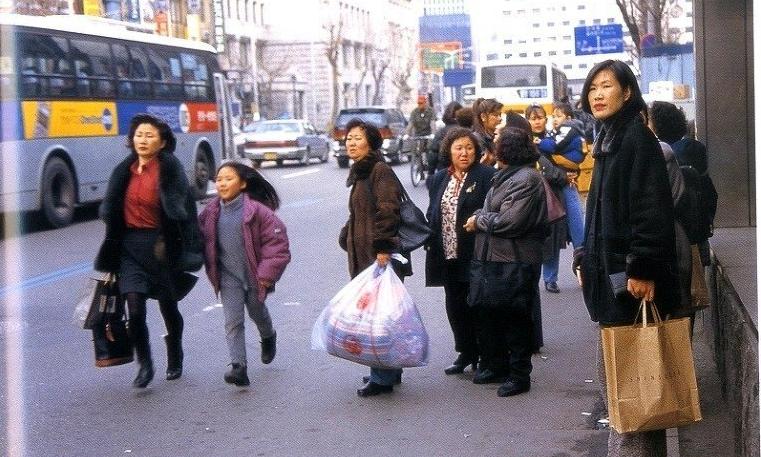 90년대 후반 세기말 서울 풍경
