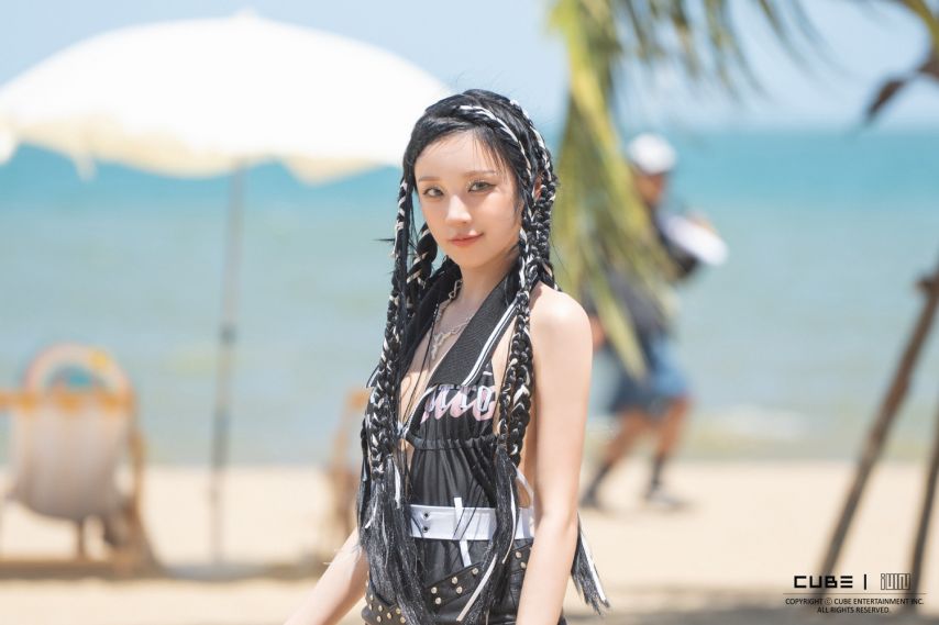 (여자)아이들 '클락션 (Klaxon)' M V 촬영 현장 비하인드