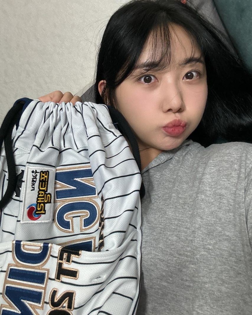 황지빈, 김유나 인스타