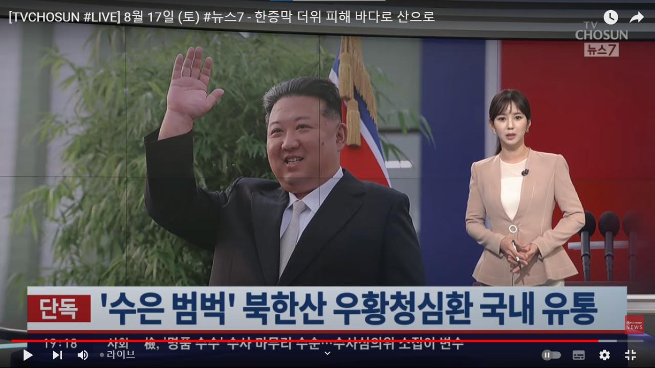 20만배 수은범벅 북한 우황청심환,, 미사일 자금으로