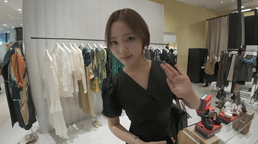 일본 백화점에서 미녀 인플루언서를 만난 유튜버