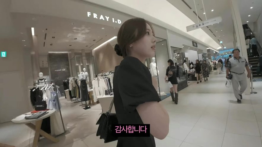 일본 백화점에서 미녀 인플루언서를 만난 유튜버