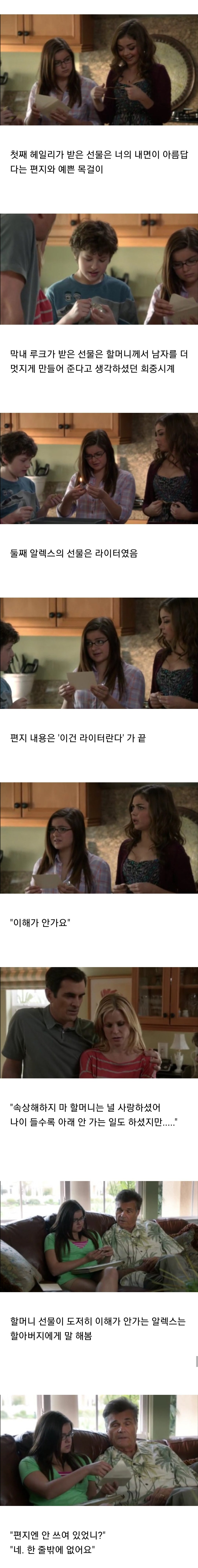 할머니가 유산으로 라이터만 하나 남기셨는데..