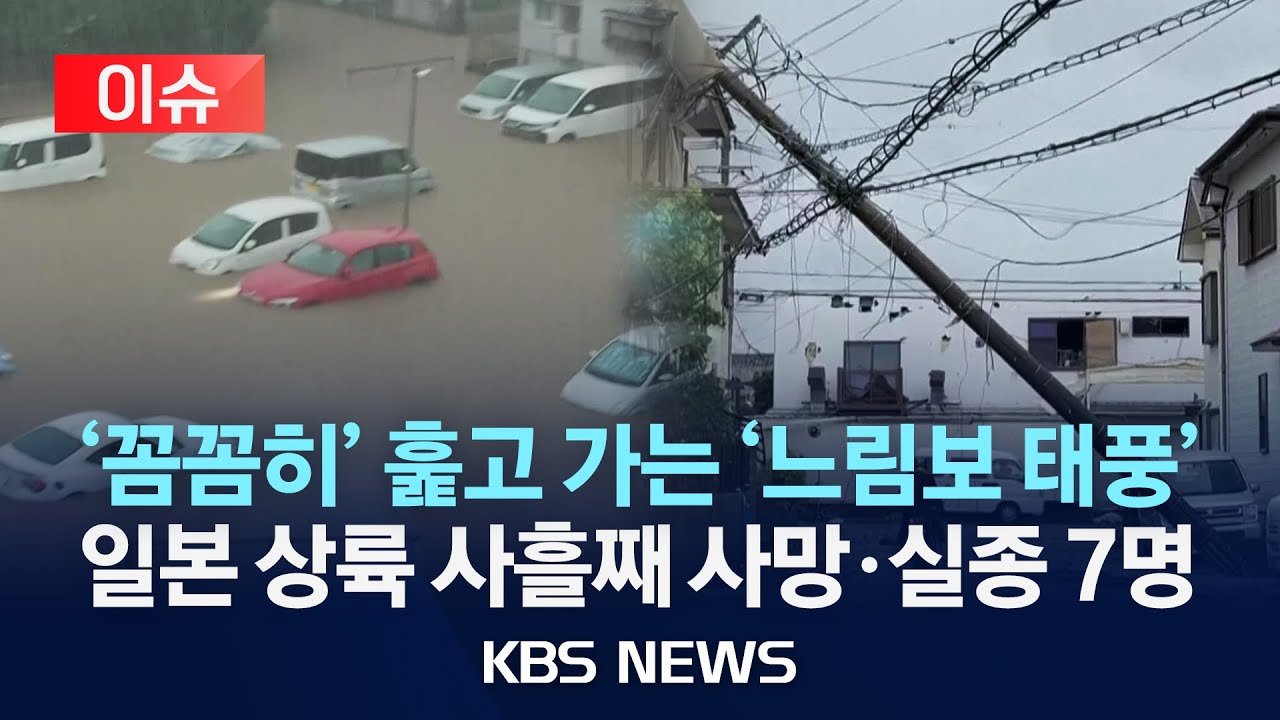 [속보] 기록적 폭우, 수도권 대피령