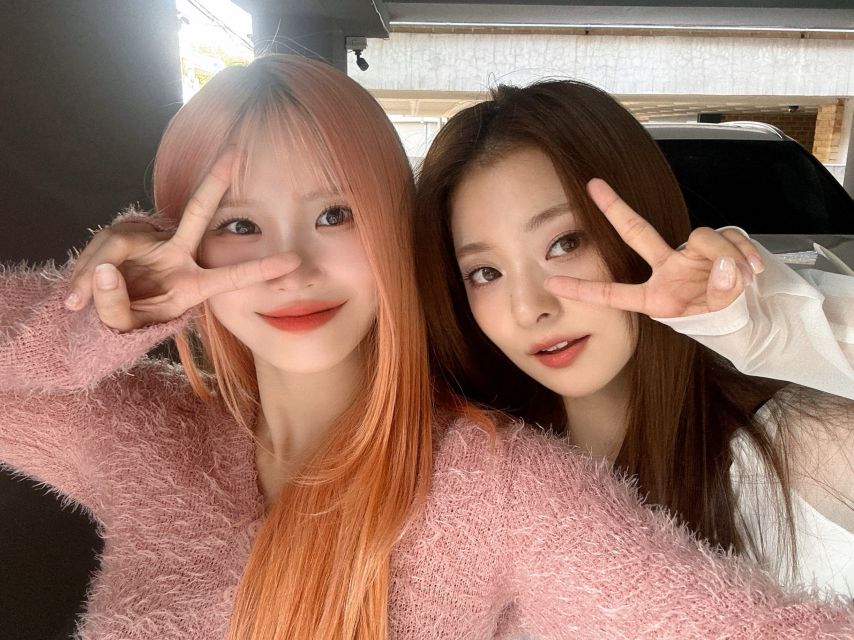 프로미스나인 송하영,이나경 _ 노지선,이나경