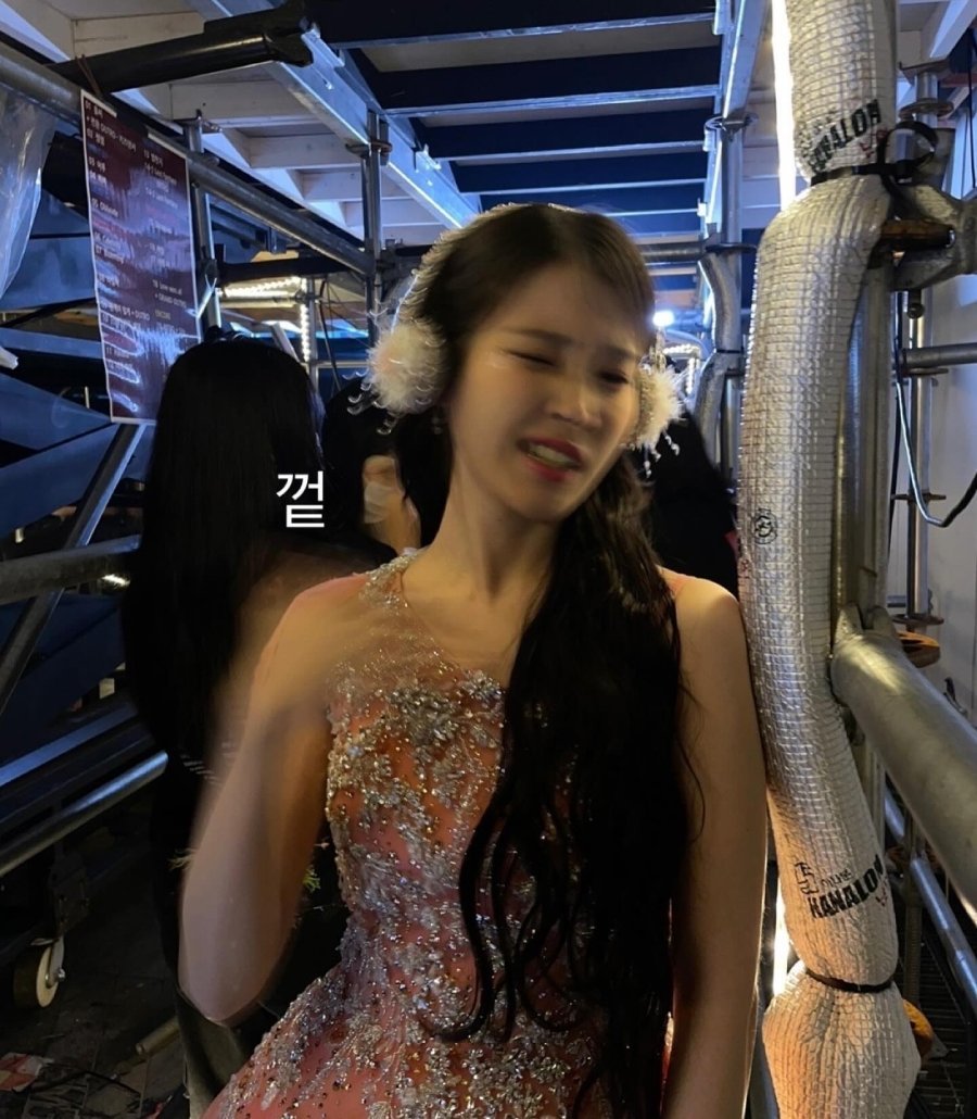 오늘자 아이유 인스타..