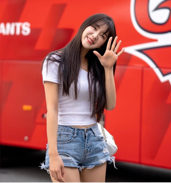 치어리더 안지현