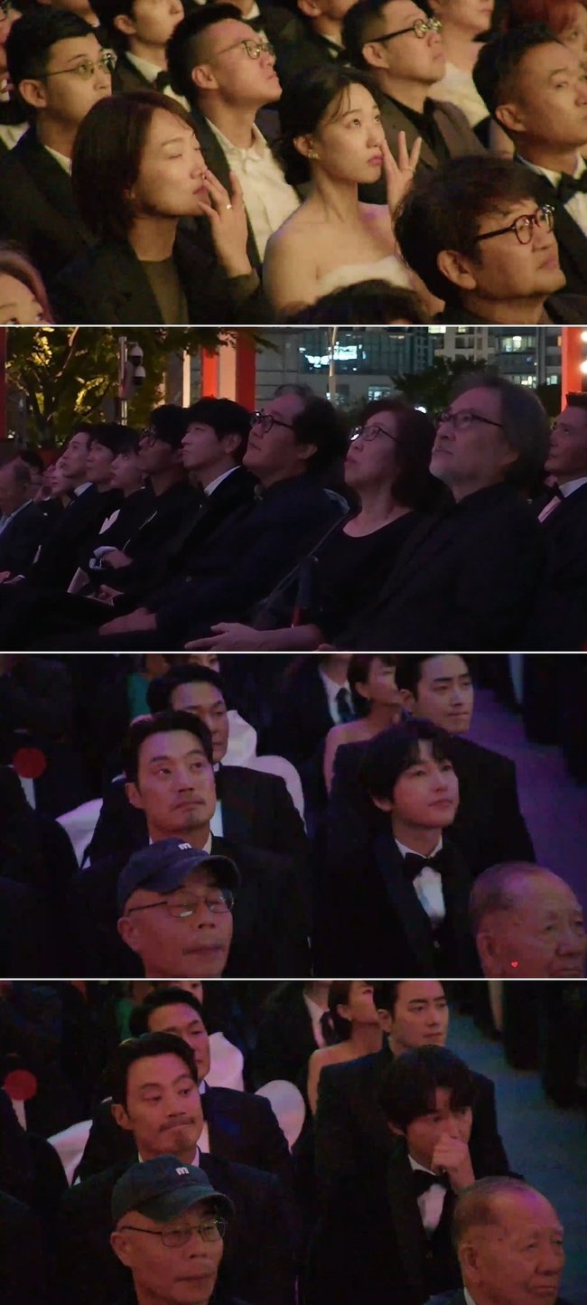 故이선균 공로상에 눈물 바다 된 영화의 바다..“유족에 전달”(종합)