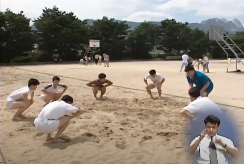 강호동 학교 통 등교장면의 진실