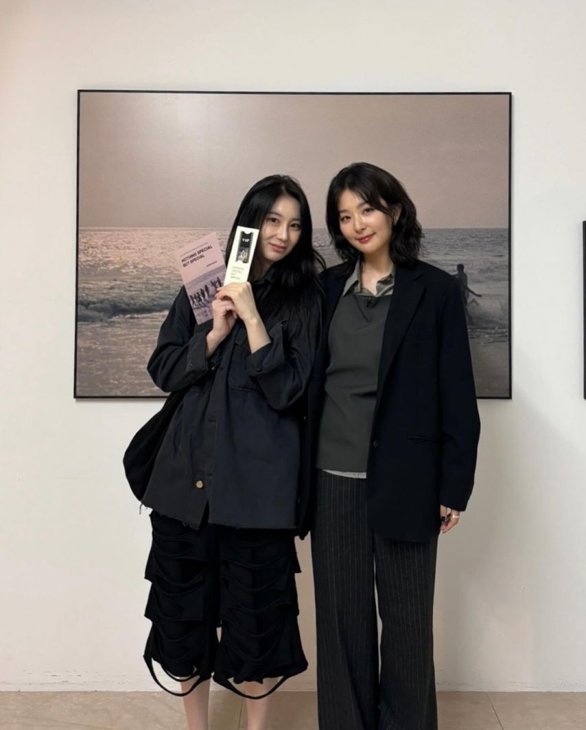 이채연 인별 with 슬기 레드벨벳