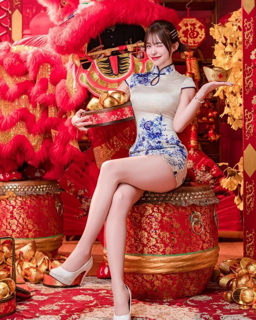 이다혜 차이나 드레스