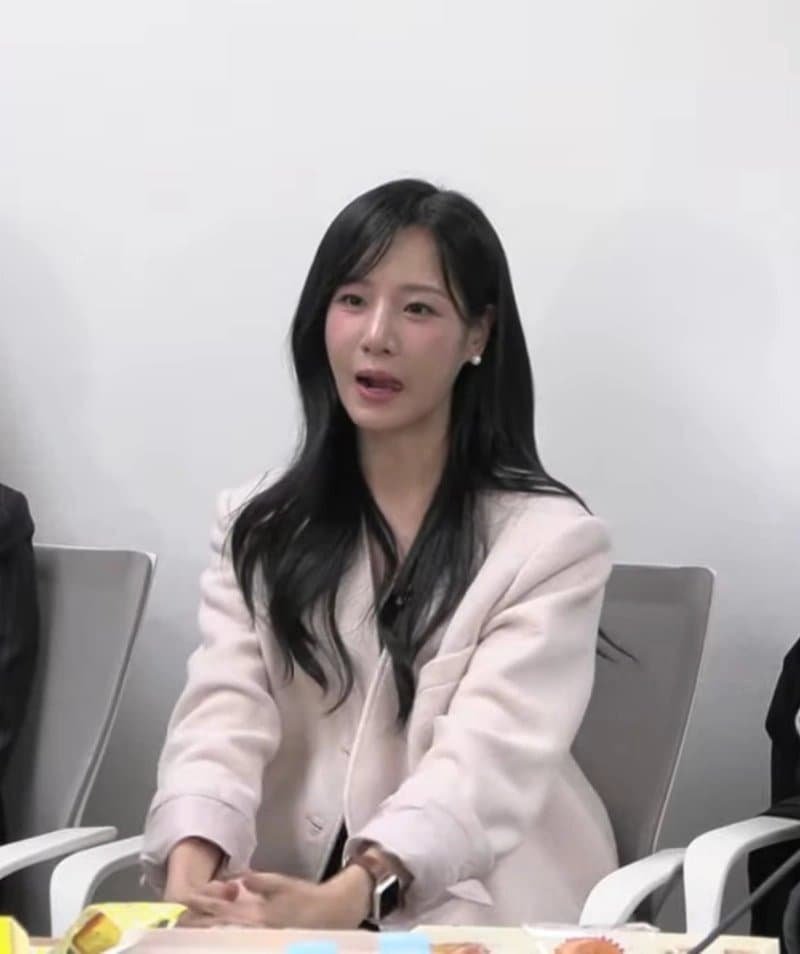 오늘자 나는솔로 라이브 속 옥순 미모