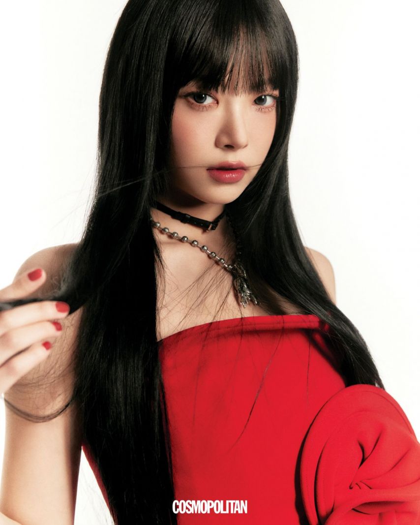 르세라핌 홍은채 코스모폴리탄