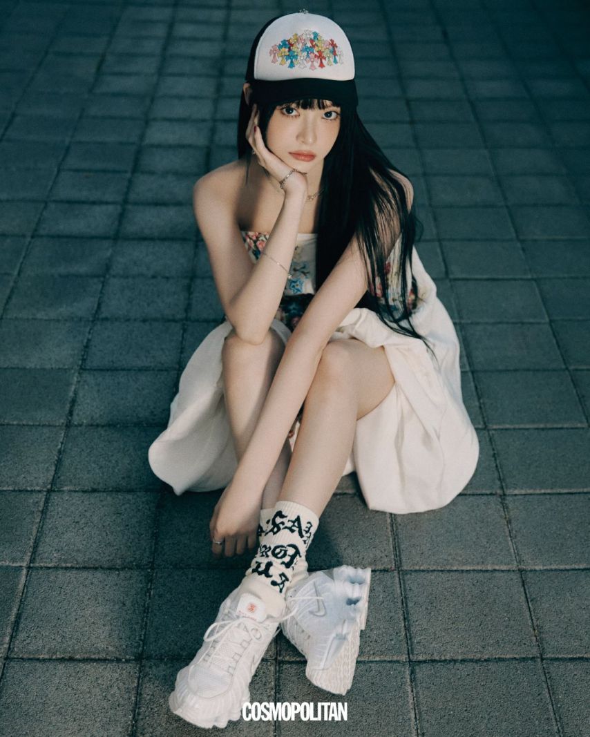 르세라핌 홍은채 코스모폴리탄
