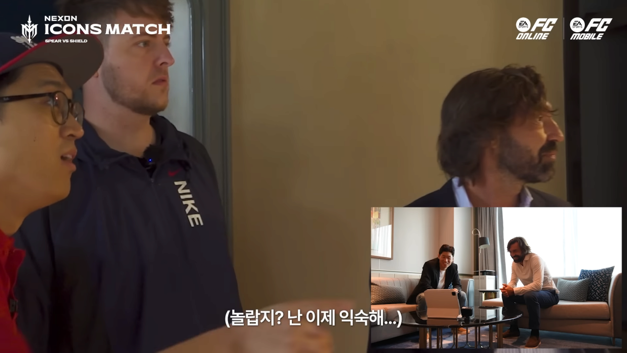 경기 중 박지성에게 왜 이렇게 따라다니냐고 물어봤던 피를로 ㅋㅋㅋㅋㅋ