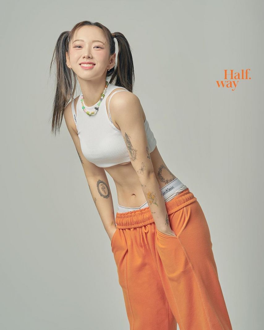 유튜버 오민초 바디프로필