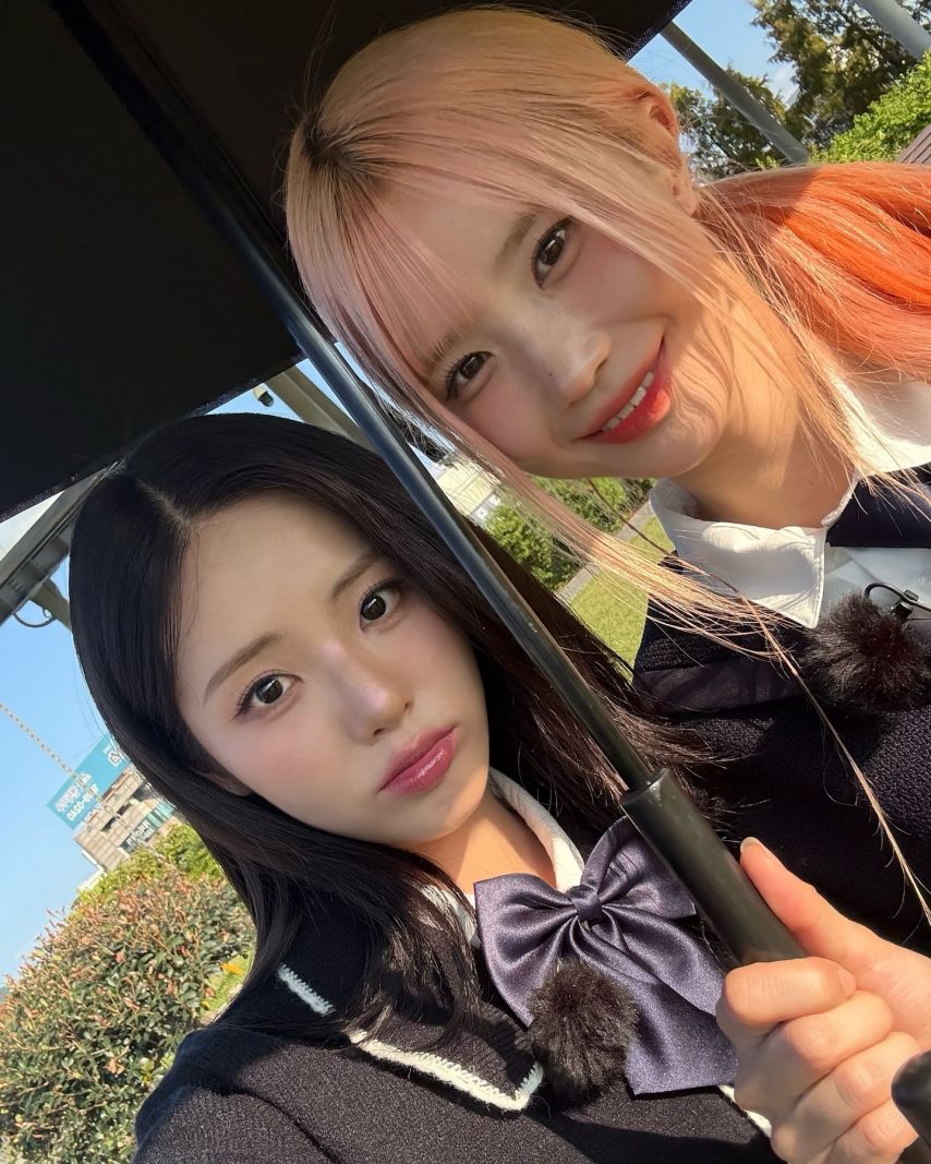 프로미스나인 송하영,박지원,백지헌