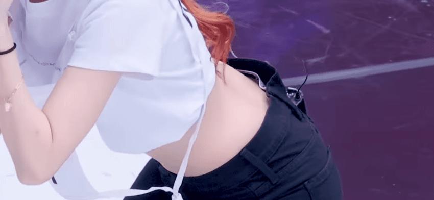 리허설 검정 레이스 에스파 윈터,지젤