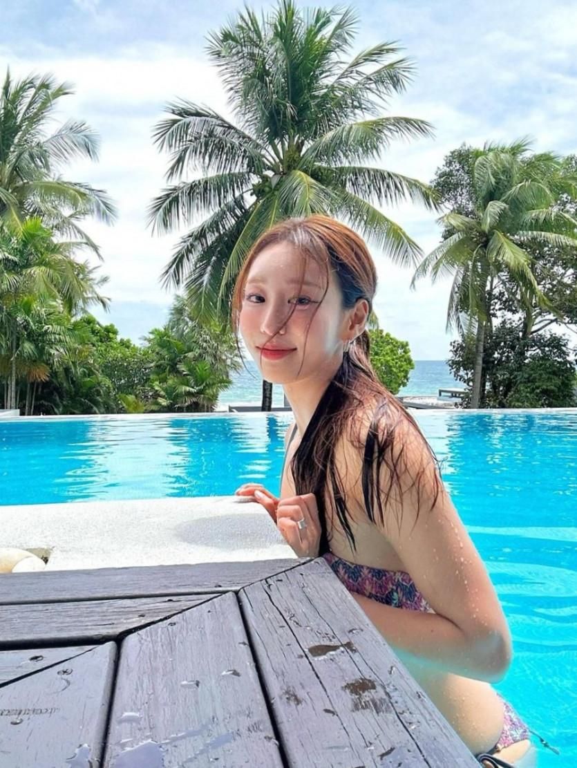 박지영 아나운서 비키니