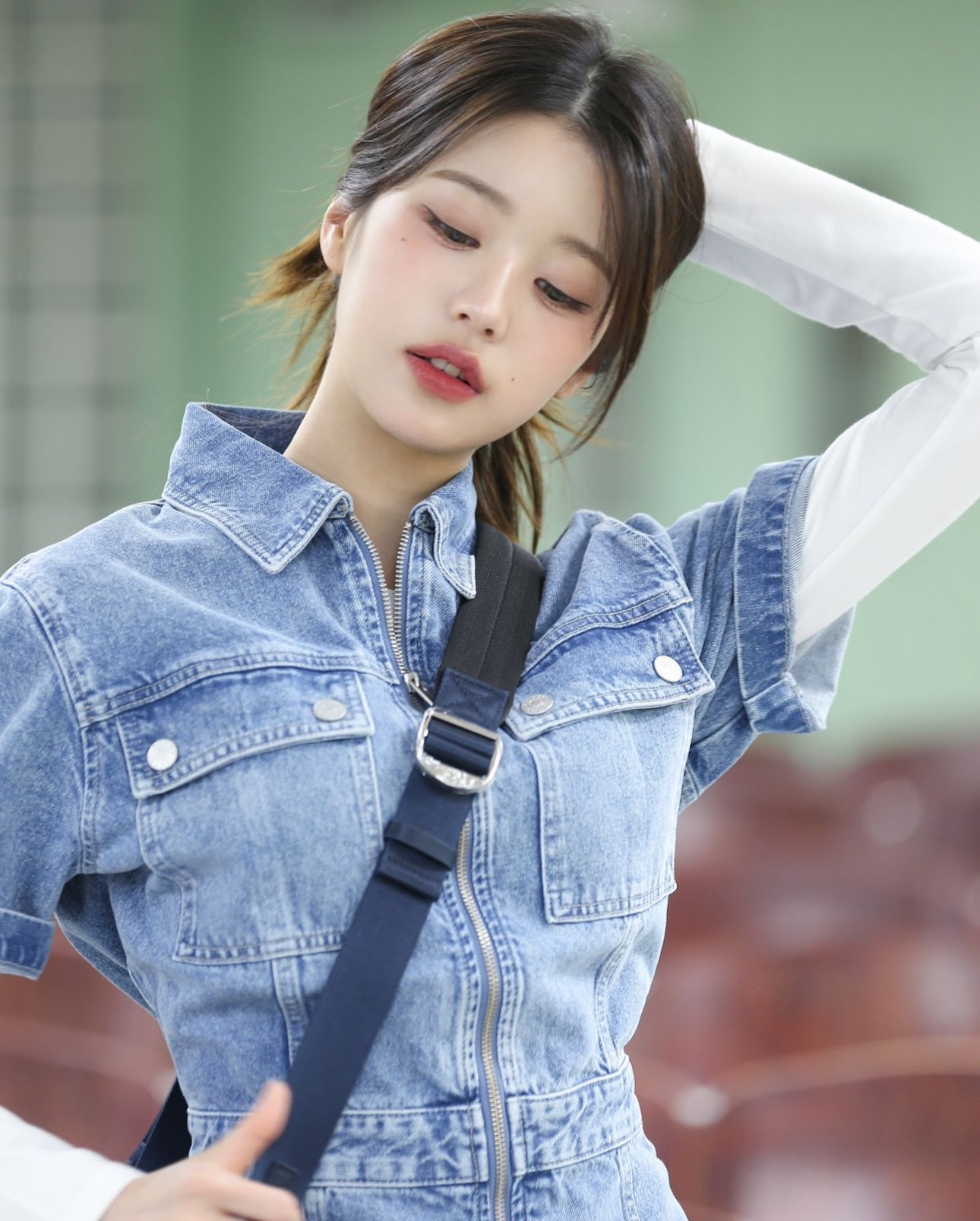 장원영 청패션