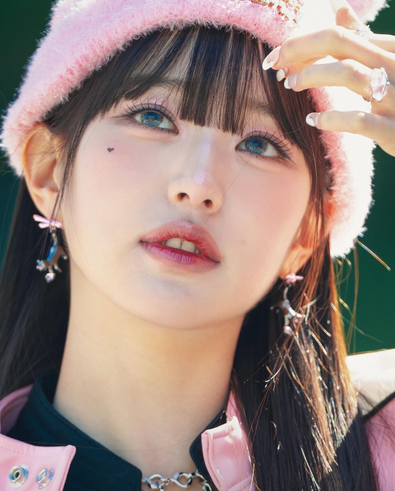 핑크 원영 근접샷