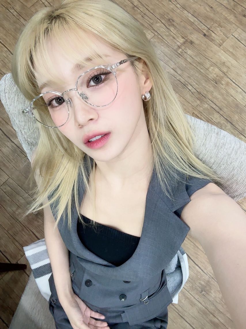 [르세라핌] 김채원 안경