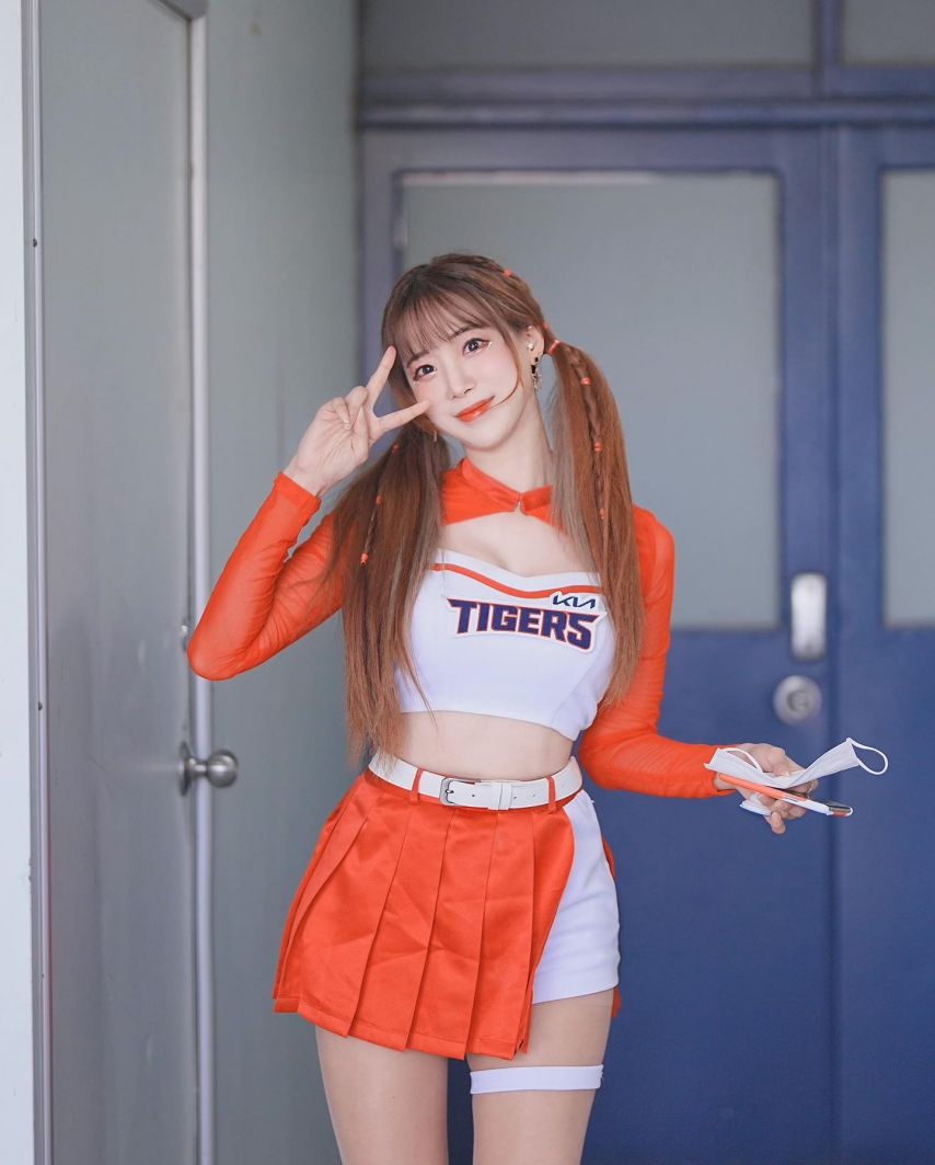 치어리더 김한나