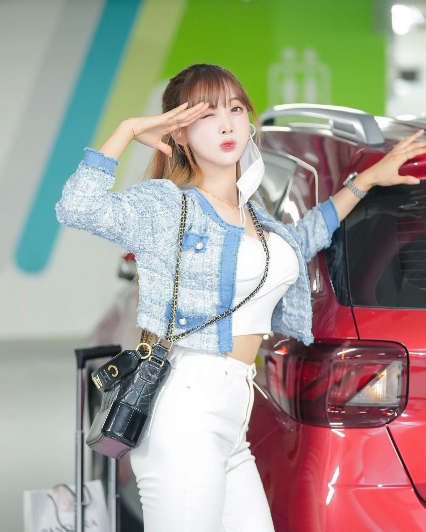 치어리더 김한나