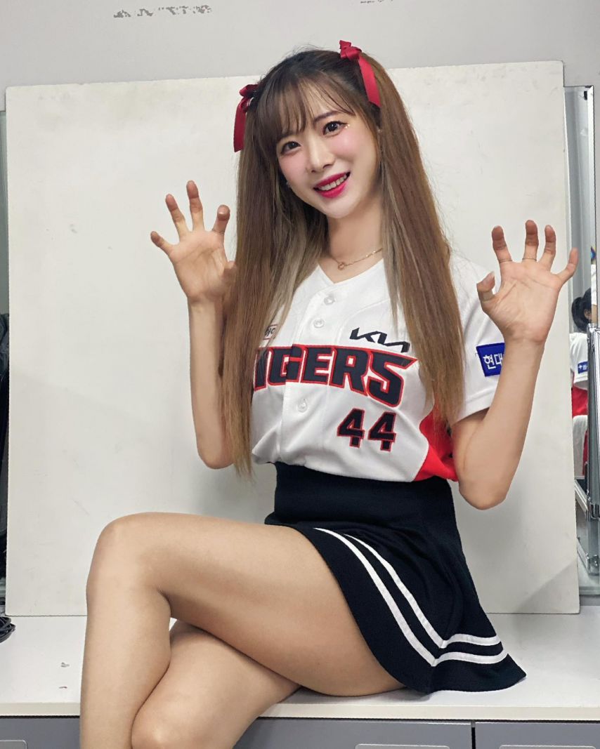 치어리더 김한나