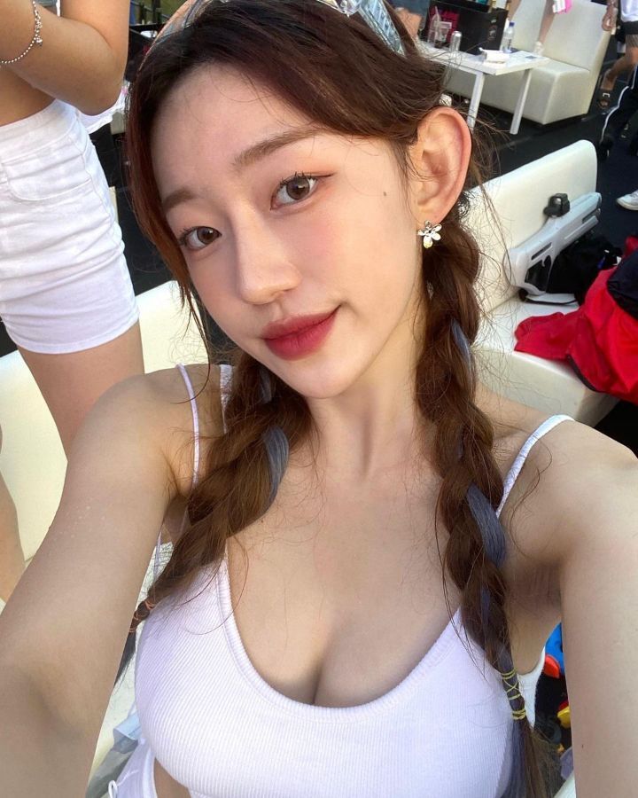 치어리더 이지원 셀카