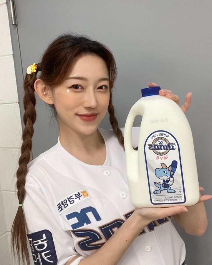 치어리더 이지원 셀카