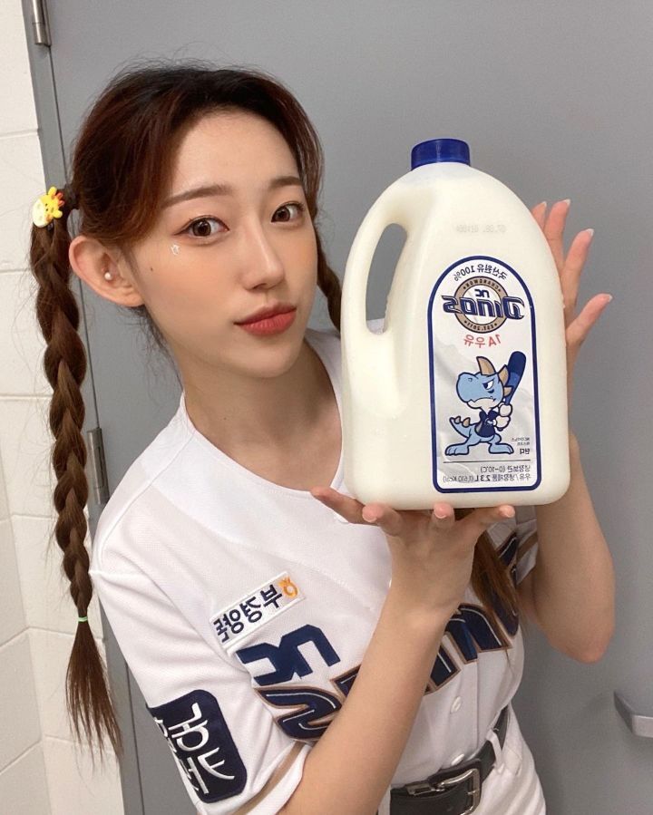 치어리더 이지원 셀카
