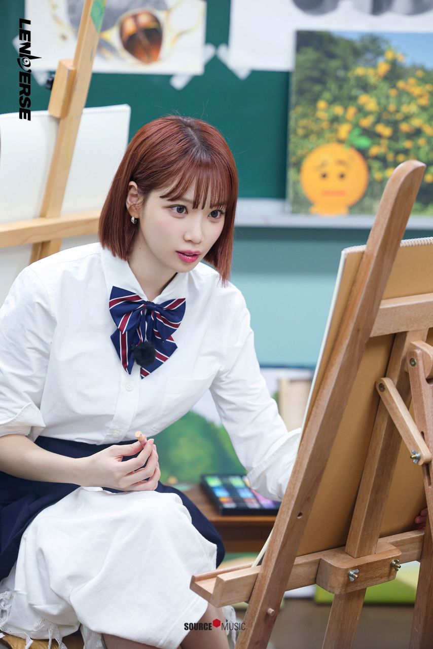 르세라핌 ‘핌하이스쿨’ Photo Sketch