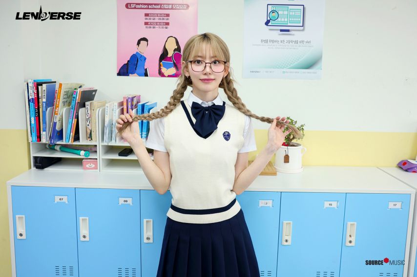 르세라핌 ‘핌하이스쿨’ Photo Sketch
