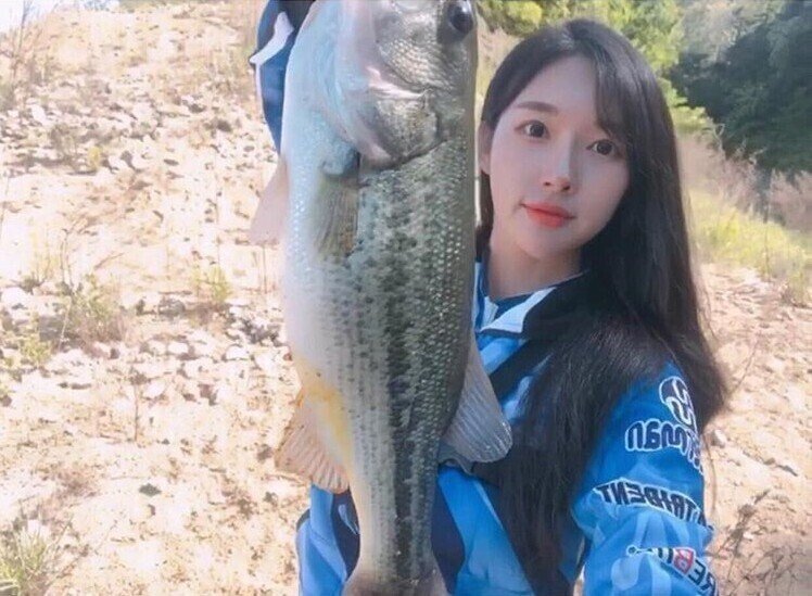 낚시 유투버 몸매 끝판왕 앵쩡