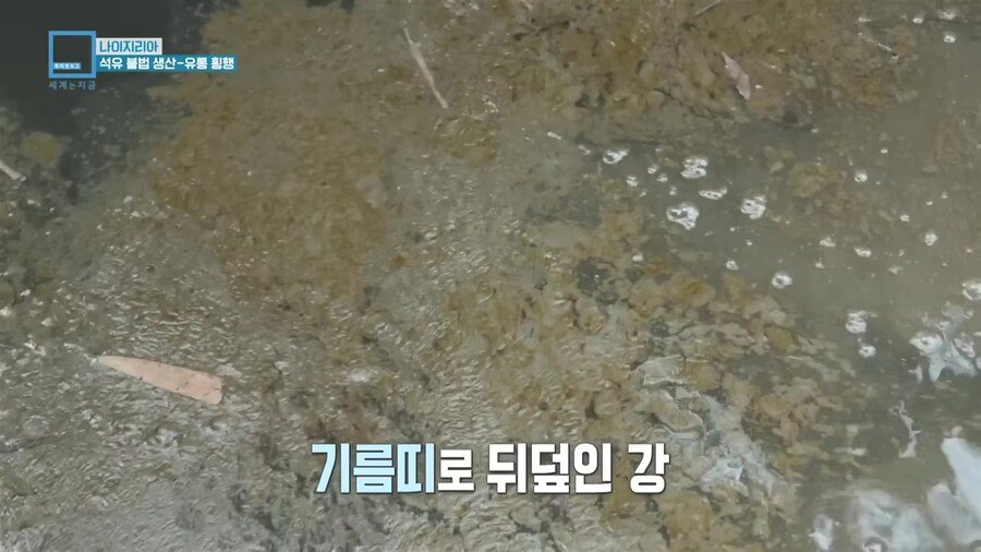 나이지리아 불법 석유 산업을 취재하러간 한국인 참기자