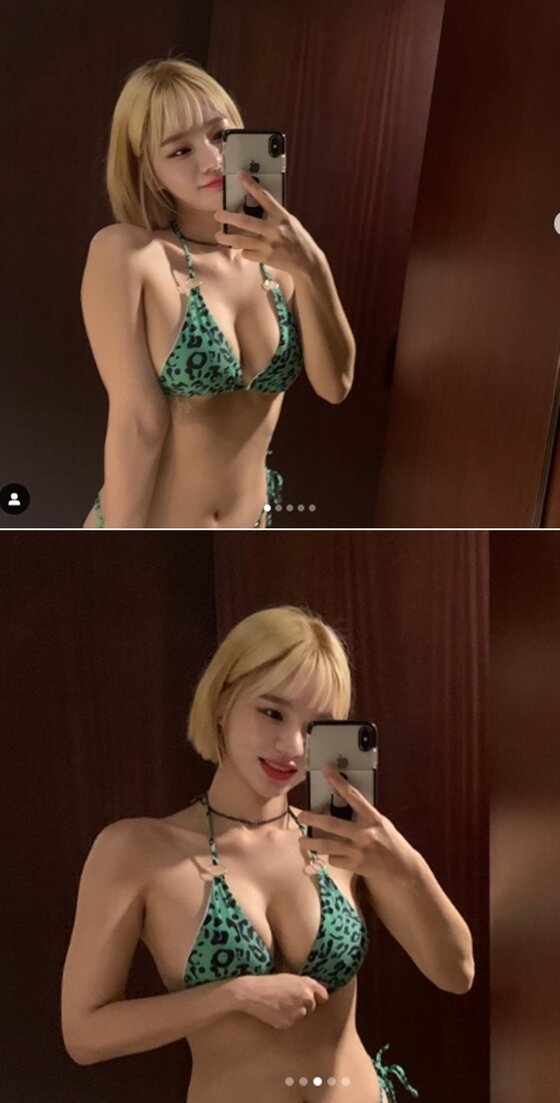 맹승지 글래머 상체+탄탄 애플힙