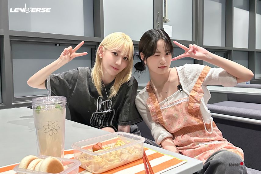 르세라핌 CDTV _ 르세라핌 LENIVERSE ‘두근두근 도시락 대작전’