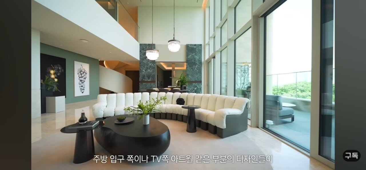 유튜브에 최초로 공개된 매매가 300억 에테르노 청담 내부 ㄷㄷ