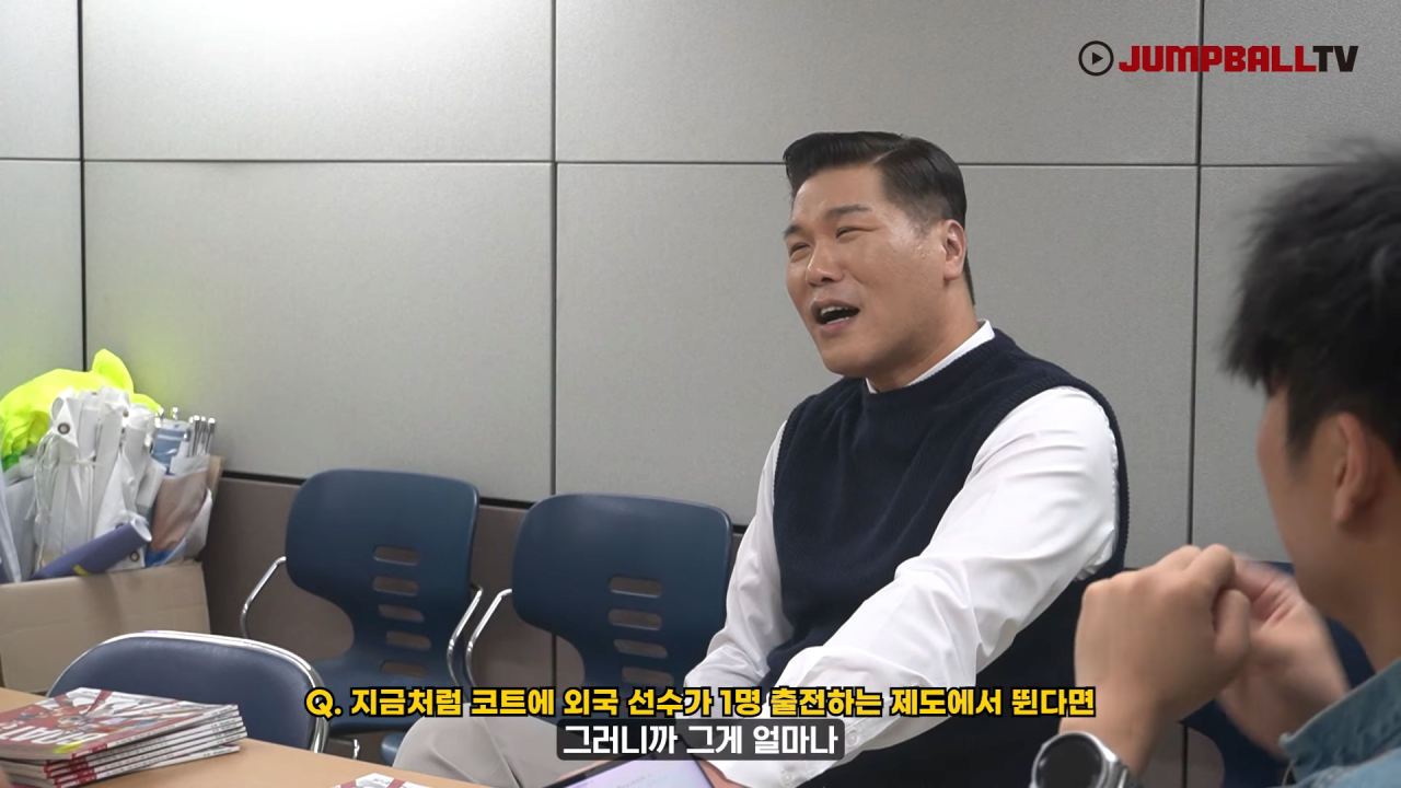자신의 선수시절을 폄하하는게 어이없는 서장훈
