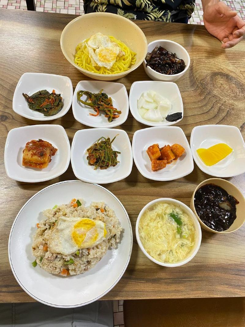 장흥 중국집에서 짜장 볶음밥 시켰는데