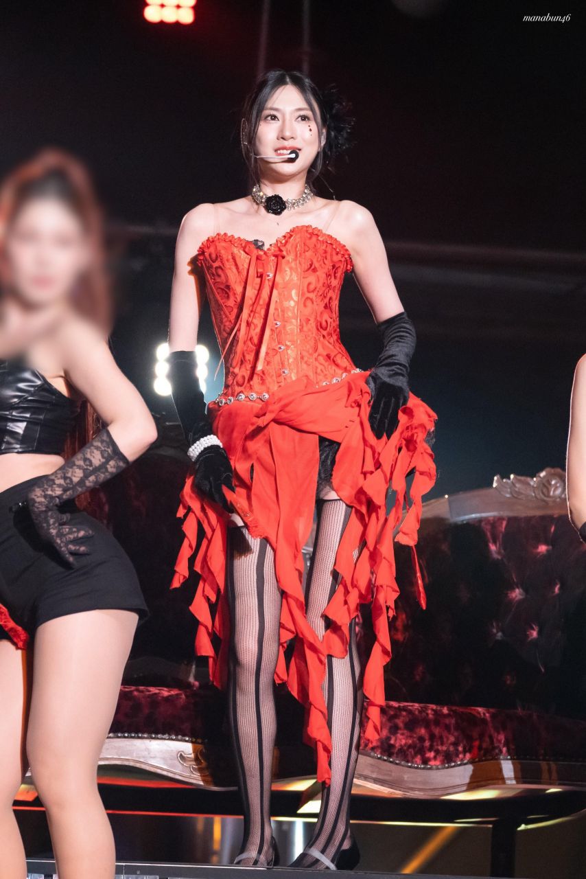 코르셋 란제리 + 가터벨트 망스 역대급 엉밑살 노출한 오하영