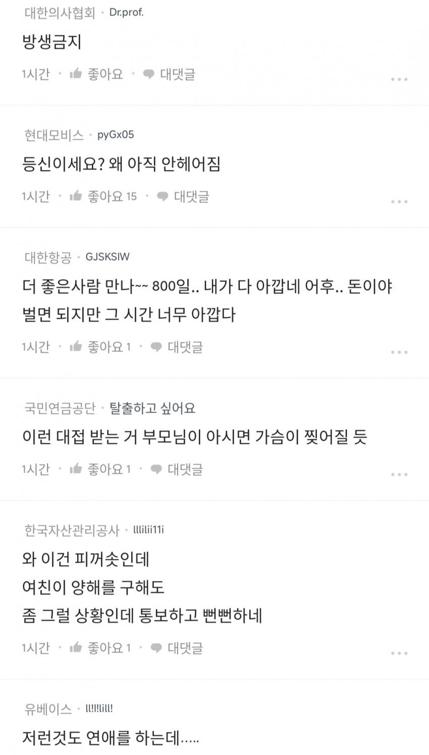 크리스마스에 여친이랑 헤어진다는 남자