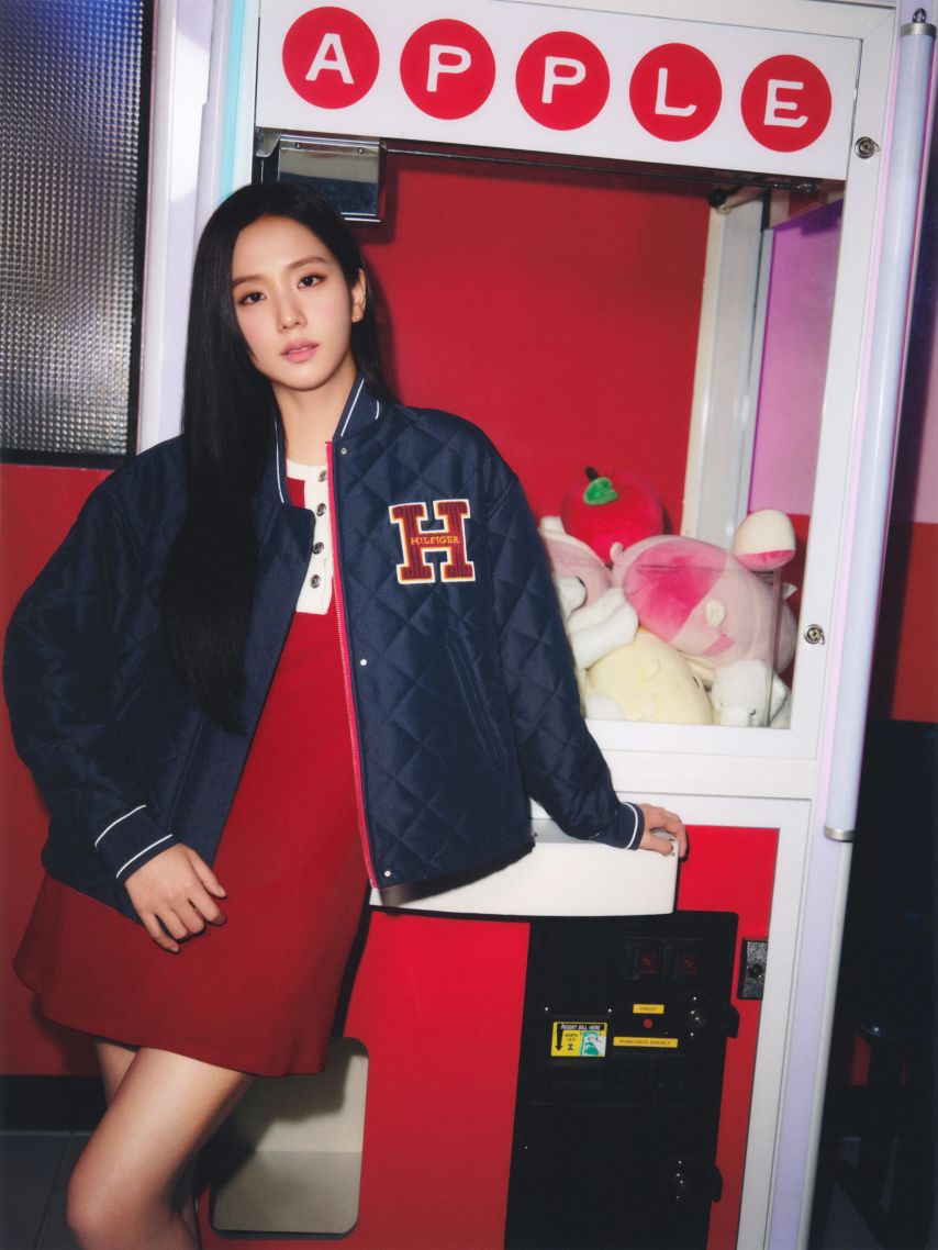 블랙핑크 지수 타미 힐피거 New Year 캠페인